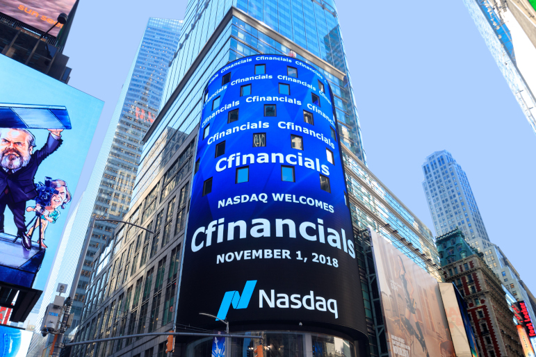NASDAQ Tower welcomes Cfinancials